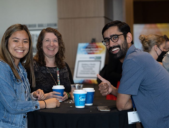 Accelerating Equity Conference socializing