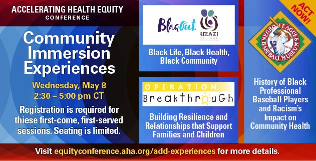 Accelerating Health Equity Conference - Community Immersion Experiences